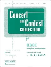 CONCERT AND CONTEST OBOE cover